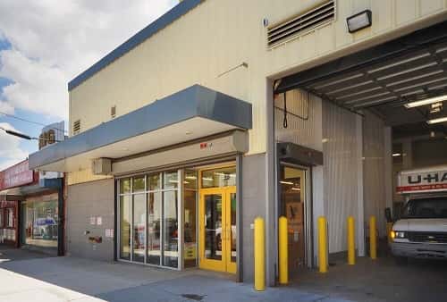 Drive In Loading Area For Self Storage Lockers on Grand Street in Brooklyn, New York 11211